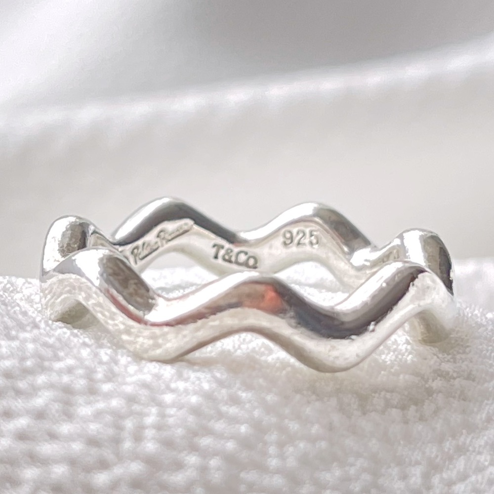 Sterling Silver, Paloma Picasso Zig Zag, Tiffany & Co. Ring, 7